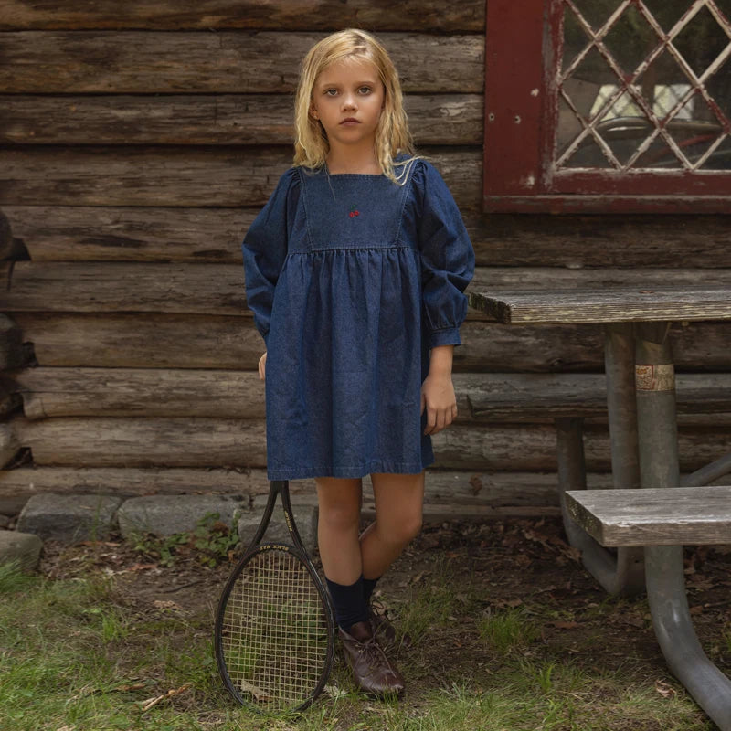 Ali Plus AW26 Stripe and Denim Collection Skirt overalls Rompers Shirts Family Matches Clothing