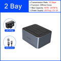 ORICO Hard Drive Docking Station Offline Clone SATA HDD Enclosure for 2.5/3.5 inch SATA SSD/HDD Dock USB C 3.2 Gen 1 Duplicator
