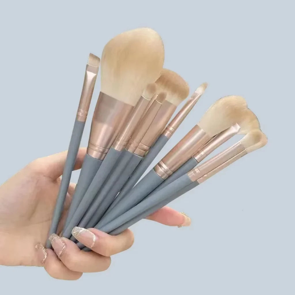 10PCS Makeup Brush Set Professional Super soft detail brush Blush Brush Foundation Concealer Eyeshadow Brush