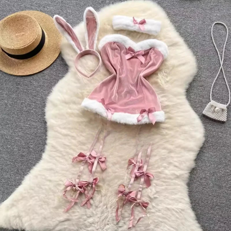 Woman Fashion Comfortable Jumpsuit Women Uniform Sexy Party Hotsweet Outfit Women Cool style Long Sleeve Jumpsuit Set Halloween