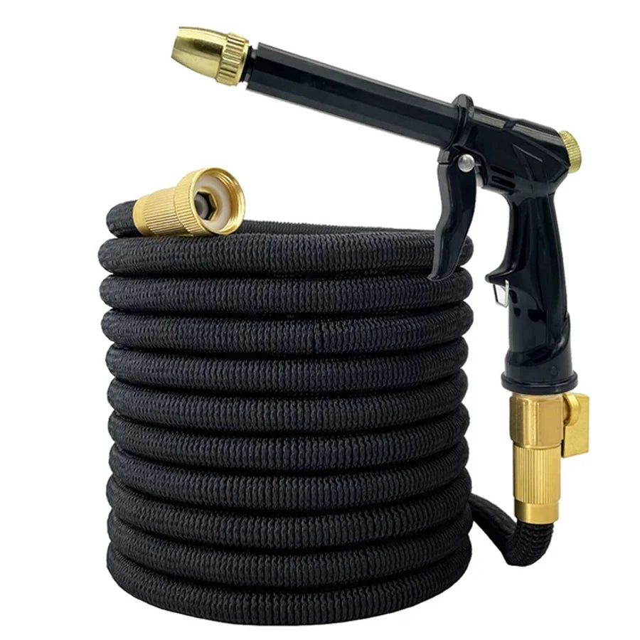 High Pressure Garden Hose, Expandable Magic Hose For Garden Watering And Cleaning, 3/4 Joint Sprinkler Head, Sprinkler Device