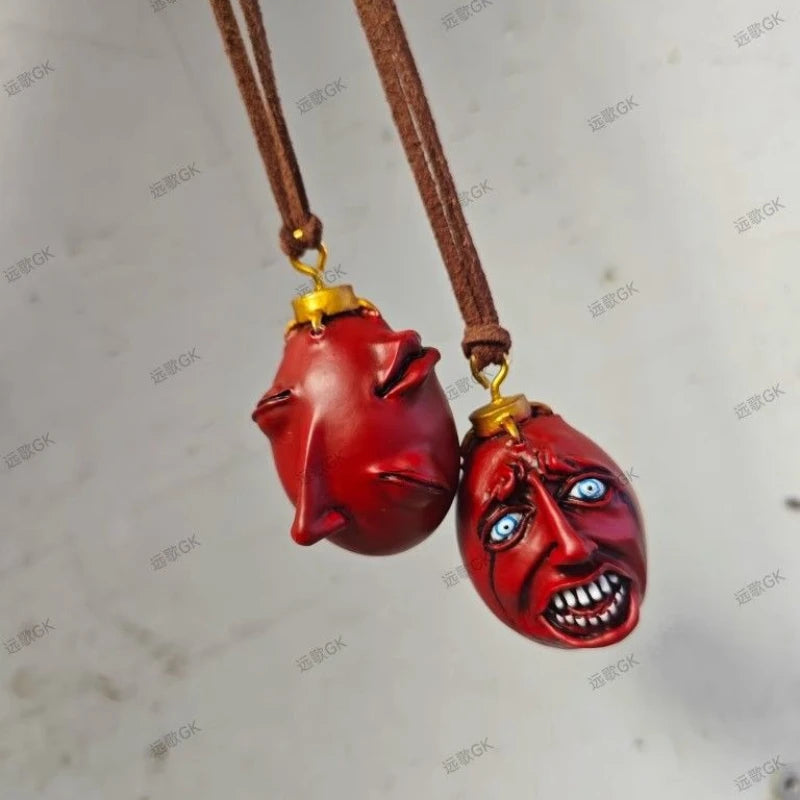 Punk Anime 1997 Behelit Griffith Egg of King Necklace Cosplay Accessories The Golden Age Arc Pendant Costume Prop Fans Gift