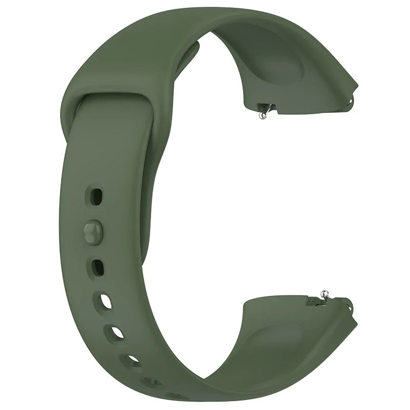 Soft Silicone Strap for Redmi Watch 3 Active Strap Accessories Smart Replacement Watchband and Screen Protector Case Wristband