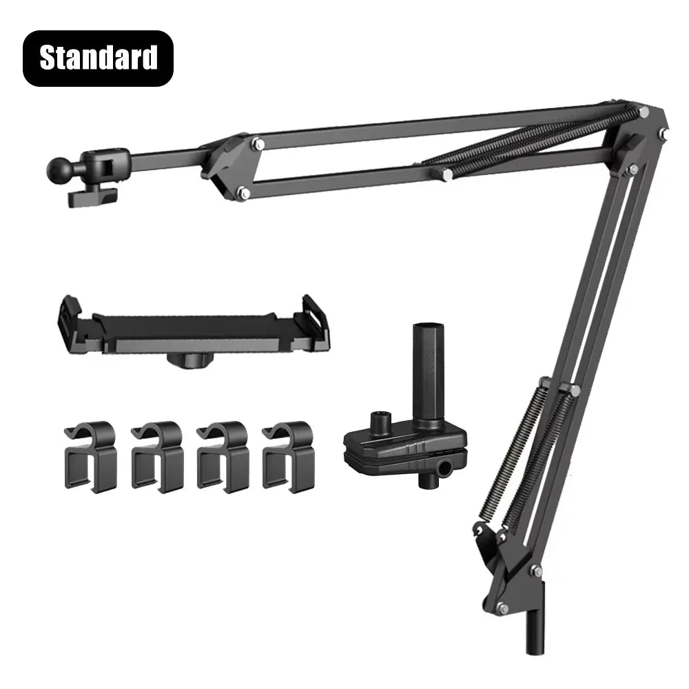 Tablet Holder for Bed with 90cm Metal Arm 360 °   Rotating Bed Tablet Mount Stand for iPad Stand 4.5~11 Inch Phone Tablet Bracket