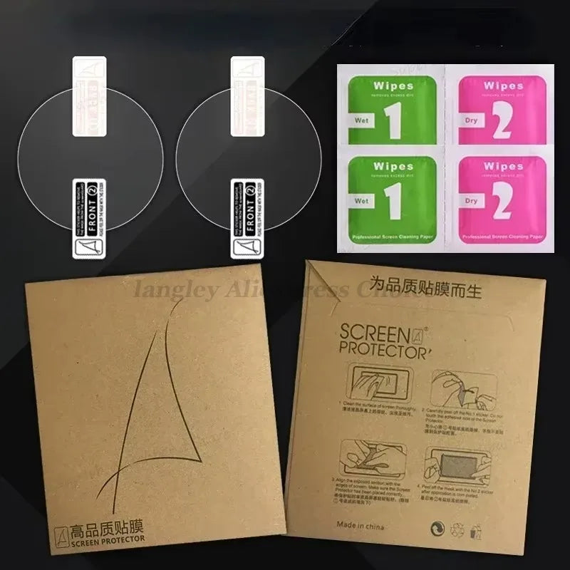 HD TPU Hydrogel Protective Film Screen Protector for Omega for Swatch for MoonSwatch Soft Clear Scratch Proof Not Glass 10PCS