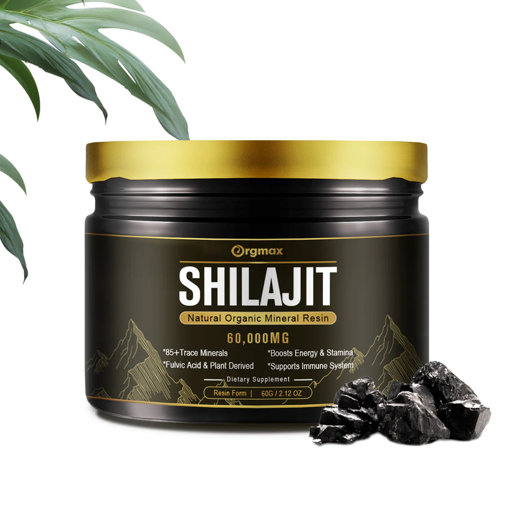 Himalaya Shilajit Resin Original High in Trace Minerals& Fulvic Acid for Energy, Muscle Strength & Immunity, Endurance for Adult