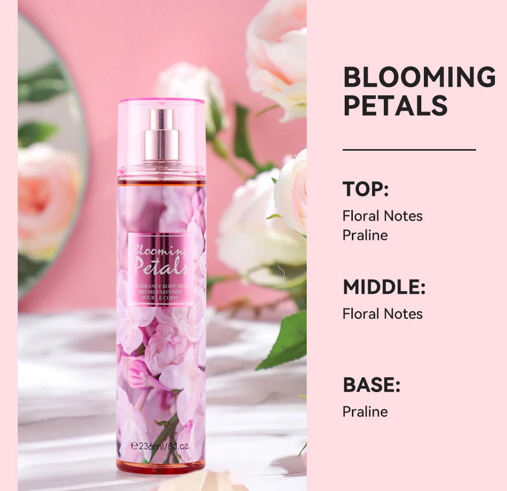 8 Fl.oz/236ml Hair & Body Mist for Women, Floral Fragrance Mist, Fresh Body Spray, Long-Lasting Perfume, Perfect for Daily Use
