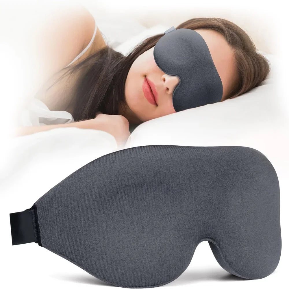 3D Eyepatch Sleeping Mask Block Out Light Soft Paded Sleep Rest Relax Aid Cover Patch Blindfold Face Shade Eyeshade Eyes Patchs