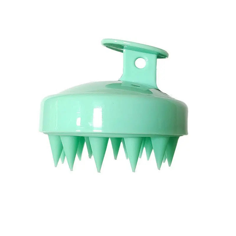 Silicone Scalp Massage Comb - Soft PE Bristles Shampoo Brush for Deep Cleansing, Home SPA & Bath Brush