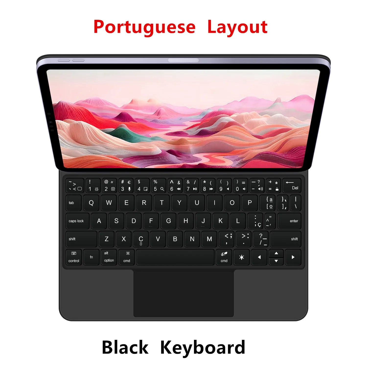 Magic Keyboard Folio For Xiaomi Pad 7 2024 Mi Pad 7 8 Pro 11.2" Tablet Smart Case for Xiaomi Pad 8 Spanish German keyboard cover