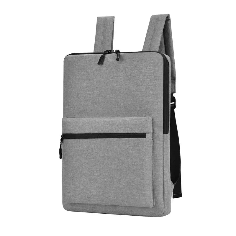 DIENQI-Ultra-thin Men's Backpack School Bag Thin 15 Inch Laptop Man Bag Women Waterproof Outdoor Business Work Small Backbag