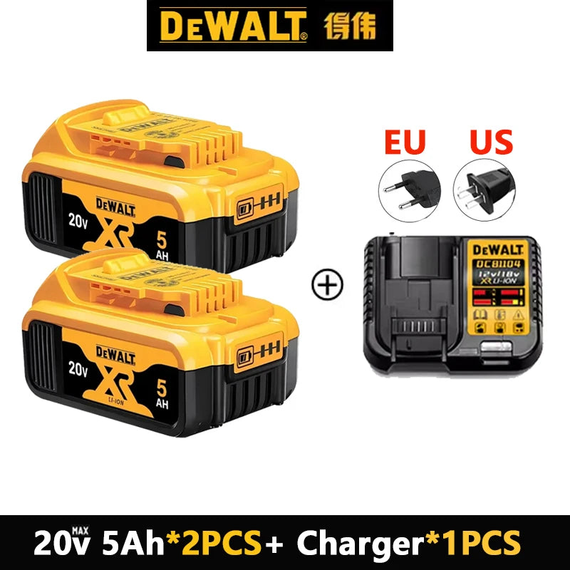 DeWALT 100% Original Battery 20V/60V 9000mAh MAX FlexVolt for DCB200 DCB205 DCB206 DCB209 DCB182 Power Tool Battery Air Transpor