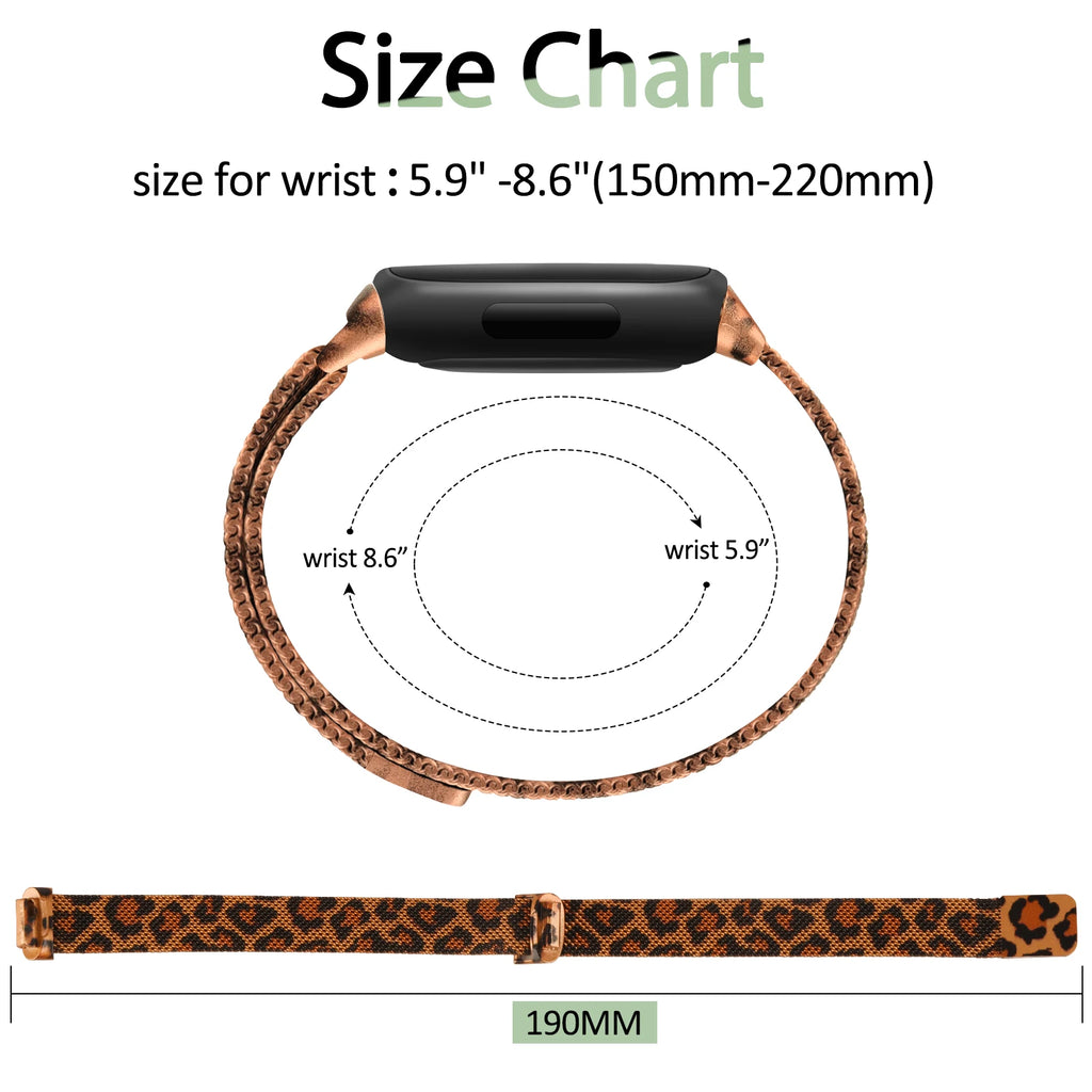 Metal Magnetic Loop Strap For Fitbit Inspire 3 Band Stainless Steel Watchband Bracelet For Fitbit Inspire 3 Strap Wristband