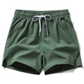 2024 summer hot selling sports shorts, running pants, three piece pants, men's and women's zippered pockets, couple's short
