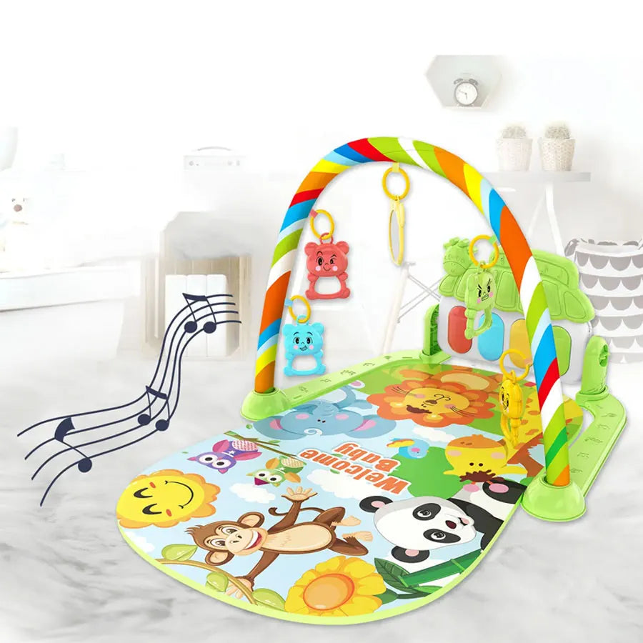 Baby Music Rack Play Mat Kids Piano Keyboard Carpet Gym Crawling Activity Infant Rug Early Educational Toy for Baby Gift