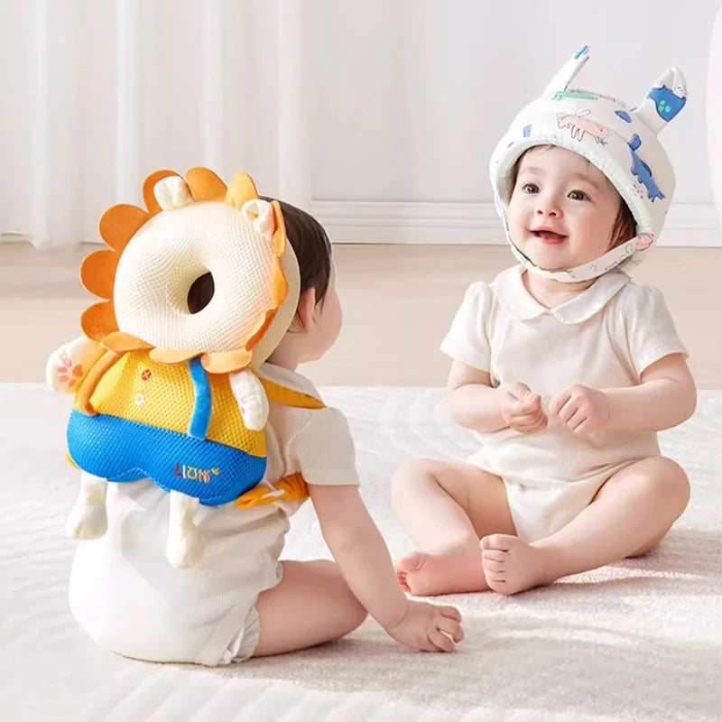 Head Protection Baby Head Protector Backpack PP Cotton Filling Toddler Crawling Walking Safety Cushion Newborn Boy Girl Room