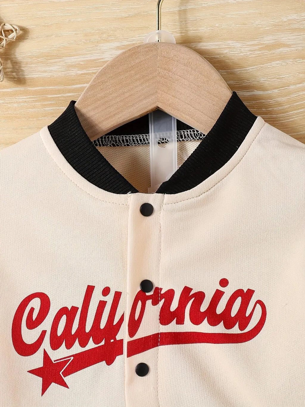 2-Piece Summer Baby Boy Trend Short-Sleeved Baseball Jacket Cardigan + Casual Shorts Outdoor Sports Comfortable Fashion Suit