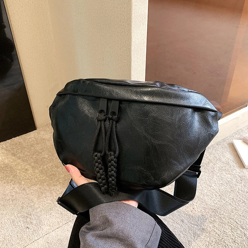 Designer Crossbody Chest Bags Top grade soft Leather Women Waist Bag Fashion  Fanny Pack Phone Packs Luxury ladies Shoulder Bags