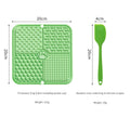 Silicone Lick Mat for Dogs Cats, Strong Suction Cup 4-Zone Multi Textured Slow Feeder Pad, Bath Grooming Distraction Anxiety Relief, BPA Free Dishwasher Safe Pet Feeding Mat