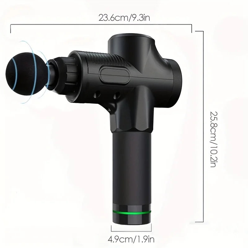 Massager Body Neck Back Deep Tissue Muscle Relaxation Fitness Tool For Shoulder Fascial Massage Gun Electric Percussion Pistol