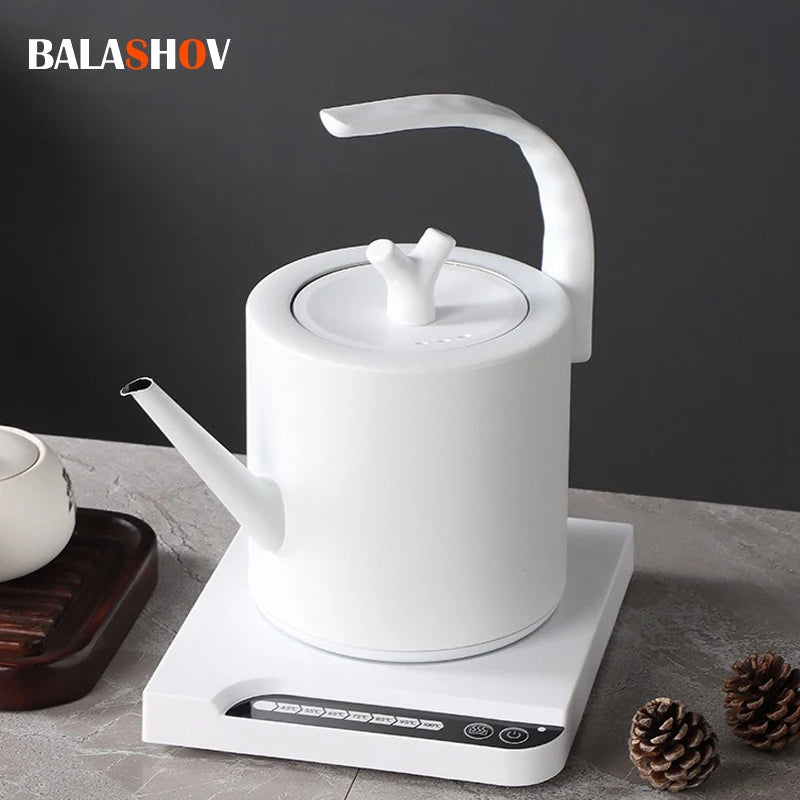 220V Smart Electric Kettle with 7 Temperature Control Teapot 304 Stainless Steel Water Boiler Ultra Boiling Hot Water Kettle