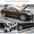 12V Portable Dual Cylinder Air Pump Heavy Duty Car Tire Inflator 150PSI Dual Cylinder Tire Inflator Electric Car Tyre Inflator