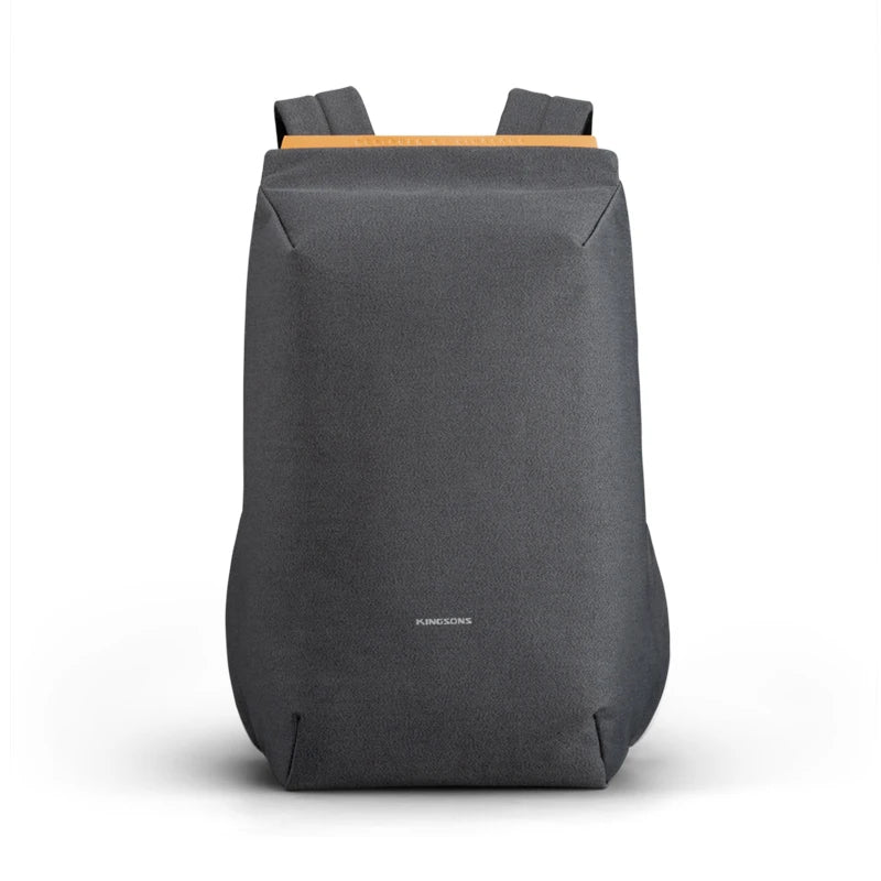 Kingsons 15.6'' New Waterproof Backpacks USB Charging School Bag Anti-theft Men And Women Backpack For Laptop Travelling Mochila