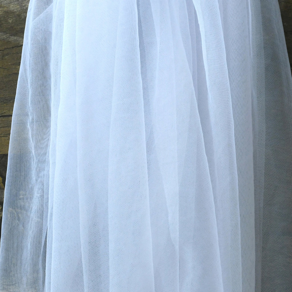 1 Pair Bridal Wings Veil Wedding Veil Removable Sleeve Bride Shoulders Cover Shawl Bride Party Accessories Bolero VPG06