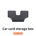Newest Car Mounted Card Holder Voucher Storage Box Car Refueling High-Speed Card Slot Card Holder Creative Utensils Auto Storage