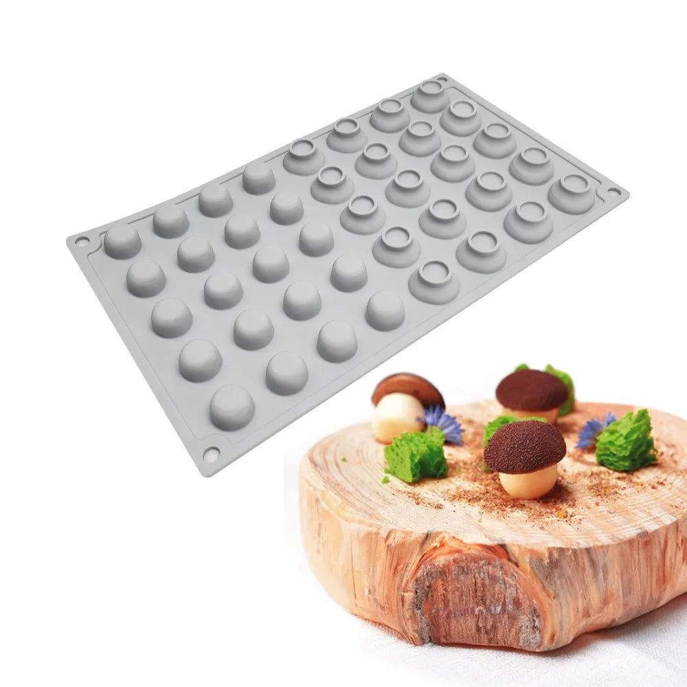 Chestnut Raspberry Peanut Mushroom Silicone Mold Fondant Cake Mold DIY Cheeses Chocolate Cake Decoration Accessories Bakeware