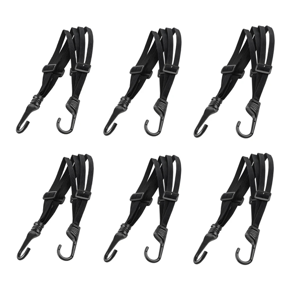 Car Trunk Organizer Elastic Strap Heavy Duty Cargo Strap Rope Hook for Jeep Wrangler TJ JK JL Gladiator JT 1997-2026 Accessories