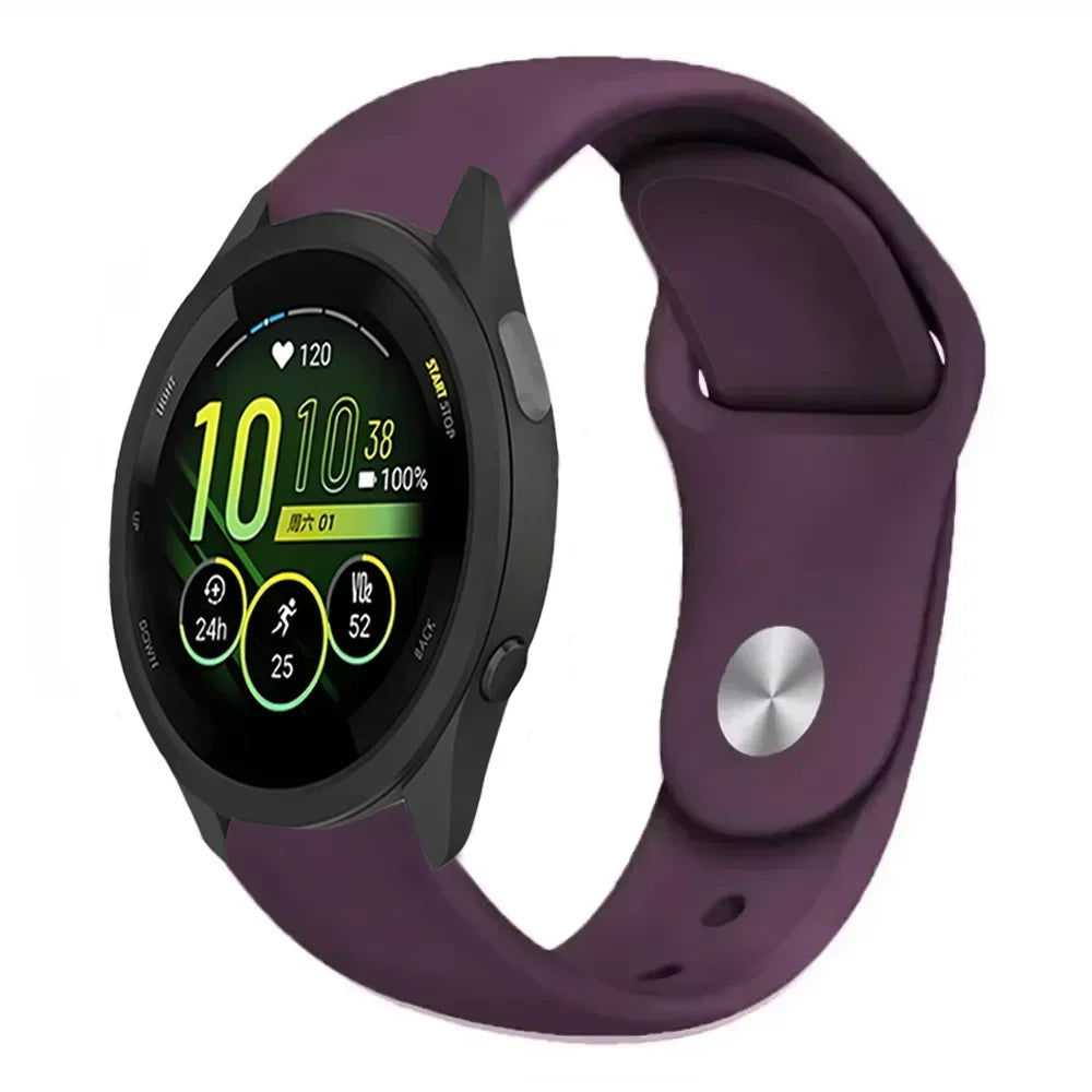 18mm 20mm 22mm Silicone Strap for Gramin Venu 3 3S 2 Active 5 Vivoactive 5 Bracelet Garmin Forerunner 165 55 965 265 265S Correa