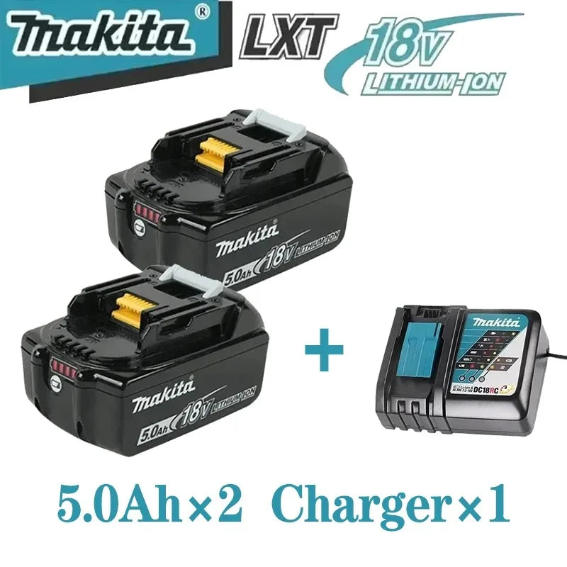 100% Genuine Makita 18V Battery 5Ah 6Ah 9Ah, Replacement for BL1860B BL1850B BL1840 BL1830 BL1815 Power Tool Battery