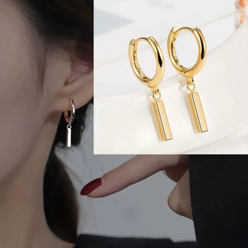 925 Sterling Silver Star Earring for Women Girl Personal Originality Trend Hip Hop Neutral Jewelry Gift Dropshipping