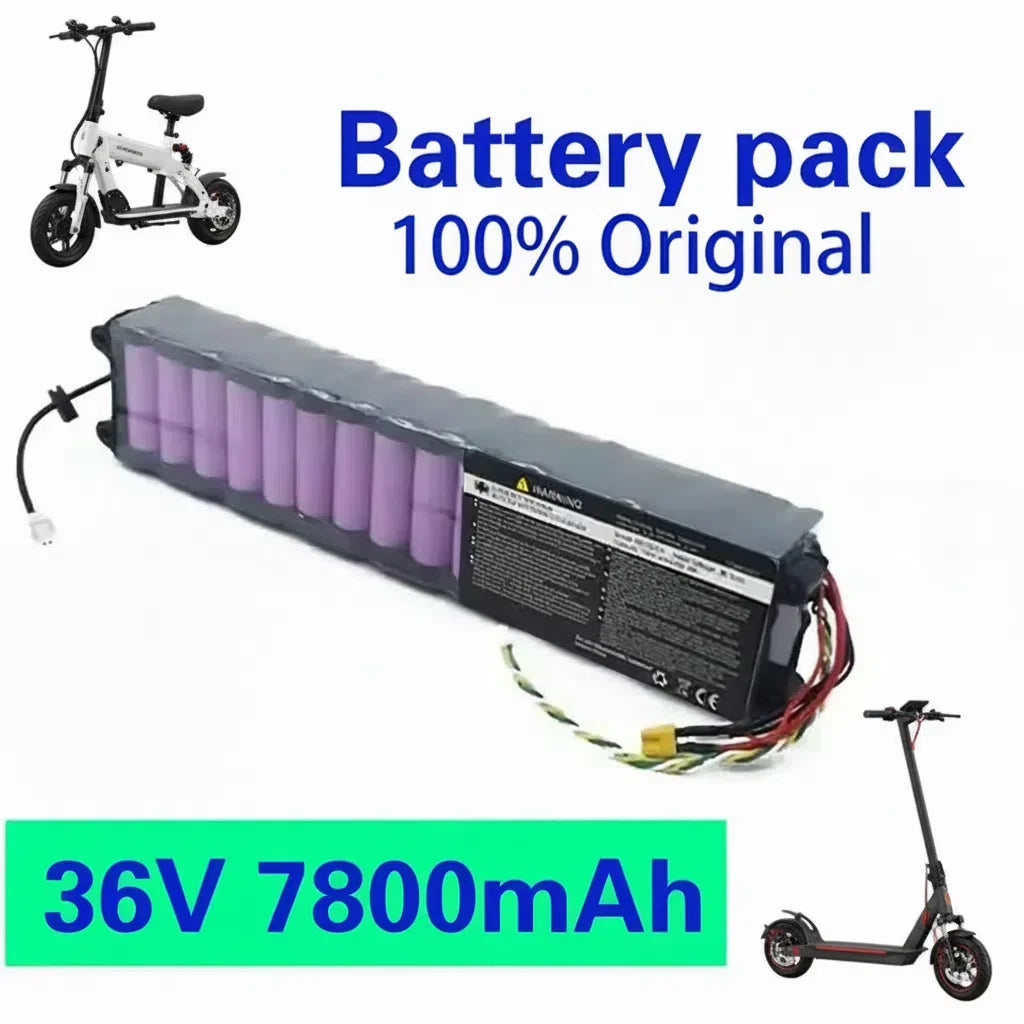 Original MiJia 36V 7800mAh Li-ion Battery Genuine Pack for Xiaomi M365 M356 Pro Special Battery Pack Electric Scooter