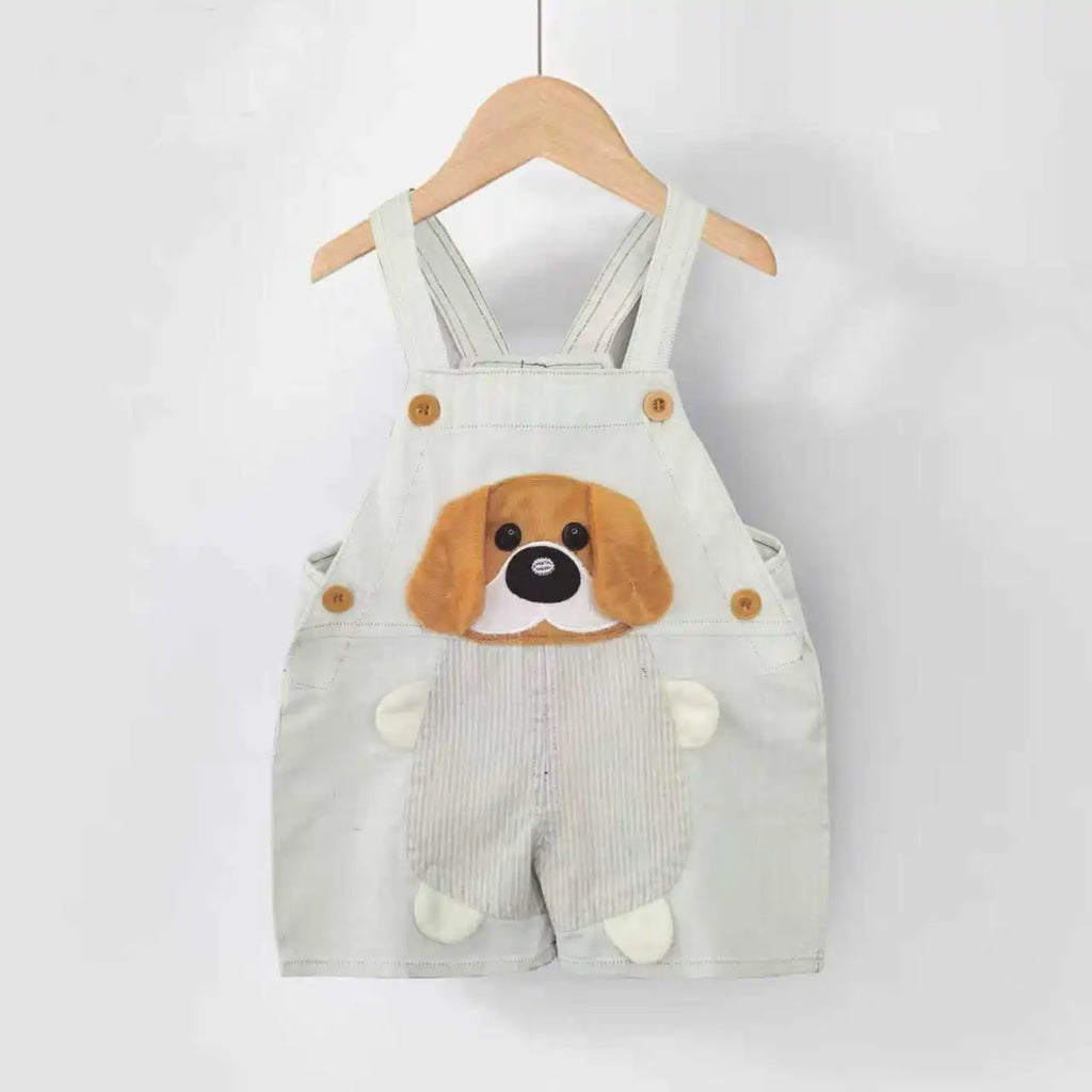 IENENS Summer Kids Baby Boys Jumper Pants Denim Clothing Shorts Jeans Overalls Toddler Infant Girl Playsuit Clothes Trousers