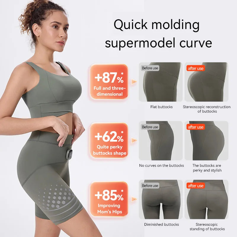 EMS Muscle Stimulator Smart Fitness Pant Hips Trainer Buttocks Massager Muscle Toner Help Lift Shape Tighten Butt Women Men