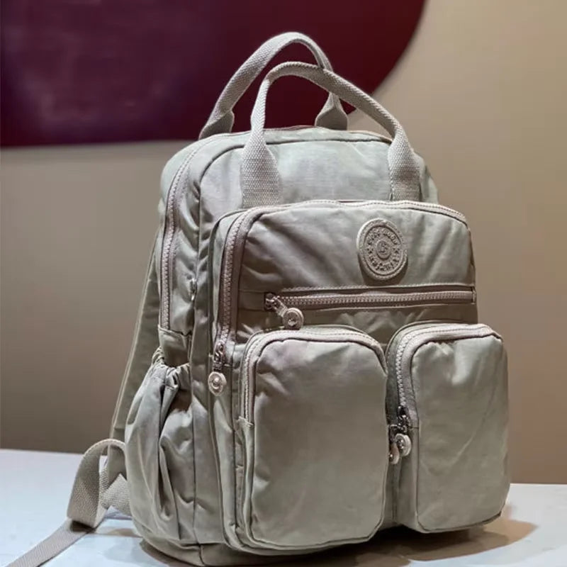 Korean Style Casual Backpack Women Lightweight Mini Backpack for Daily Commute Travel, Cute School Bag