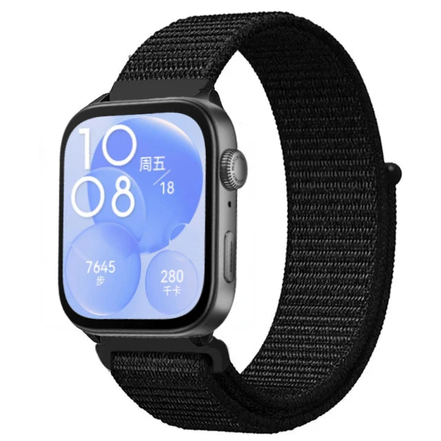 Nylon Loop Strap For Huawei Watch Fit 5/4/3 Sport Breathable Replacement Bracelet Wristband Huawei Watch Fit 4 5 Pro Accessories