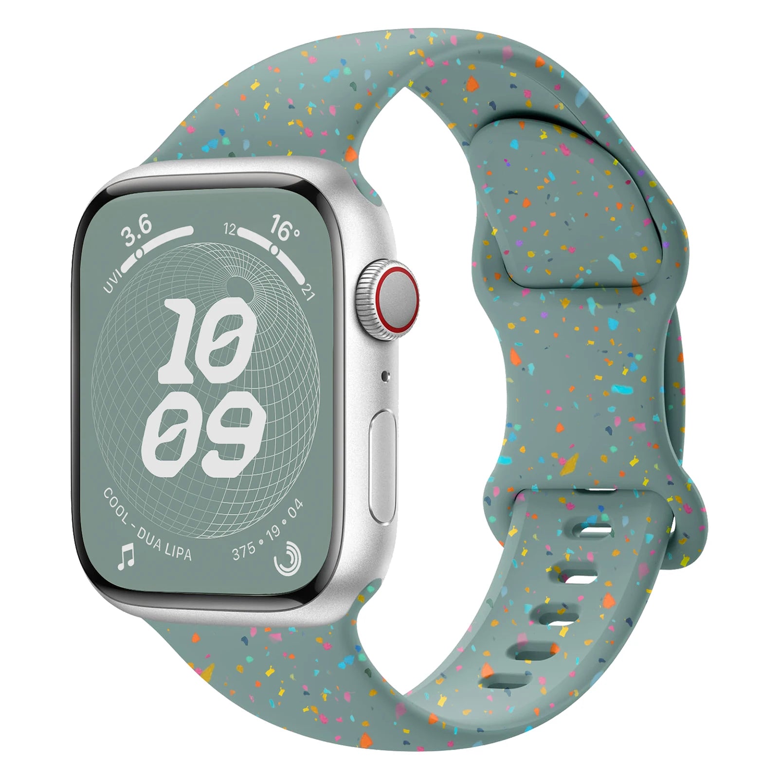 Silicone Strap for Apple watch band 40mm 41mm 45mm 44mm 46mm 49mm 42mm Breathable bracelet iwatch Series 11 10 9 8 SE 3 Ultra 2