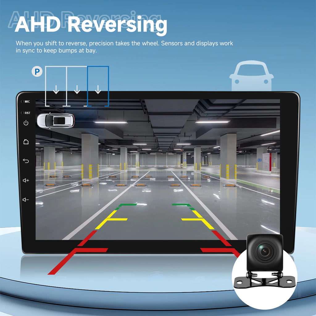 10.1-inch Android 15 For Toyota Corolla 2014-2016, 2+64G AHD camera in-car navigation with Wireless CarPlay