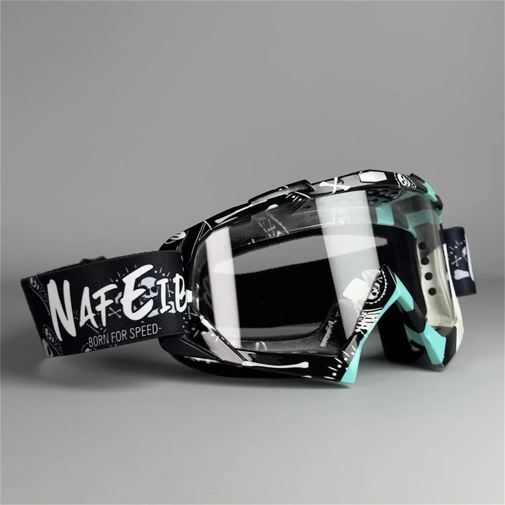Latest Motorcycle Goggles for Men. Off-road Sunglasses. Safety Protection. MX Night Vision Helmet Visor. Retro Driving Glasses.