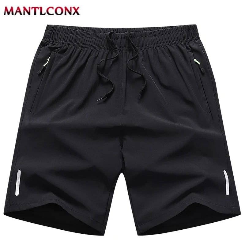 XL-3XL Casual Men's Running Shorts Quick-drying Fitness Black Shorts Men Beach Short Pants Male Sports Shorts Thin Lightweight