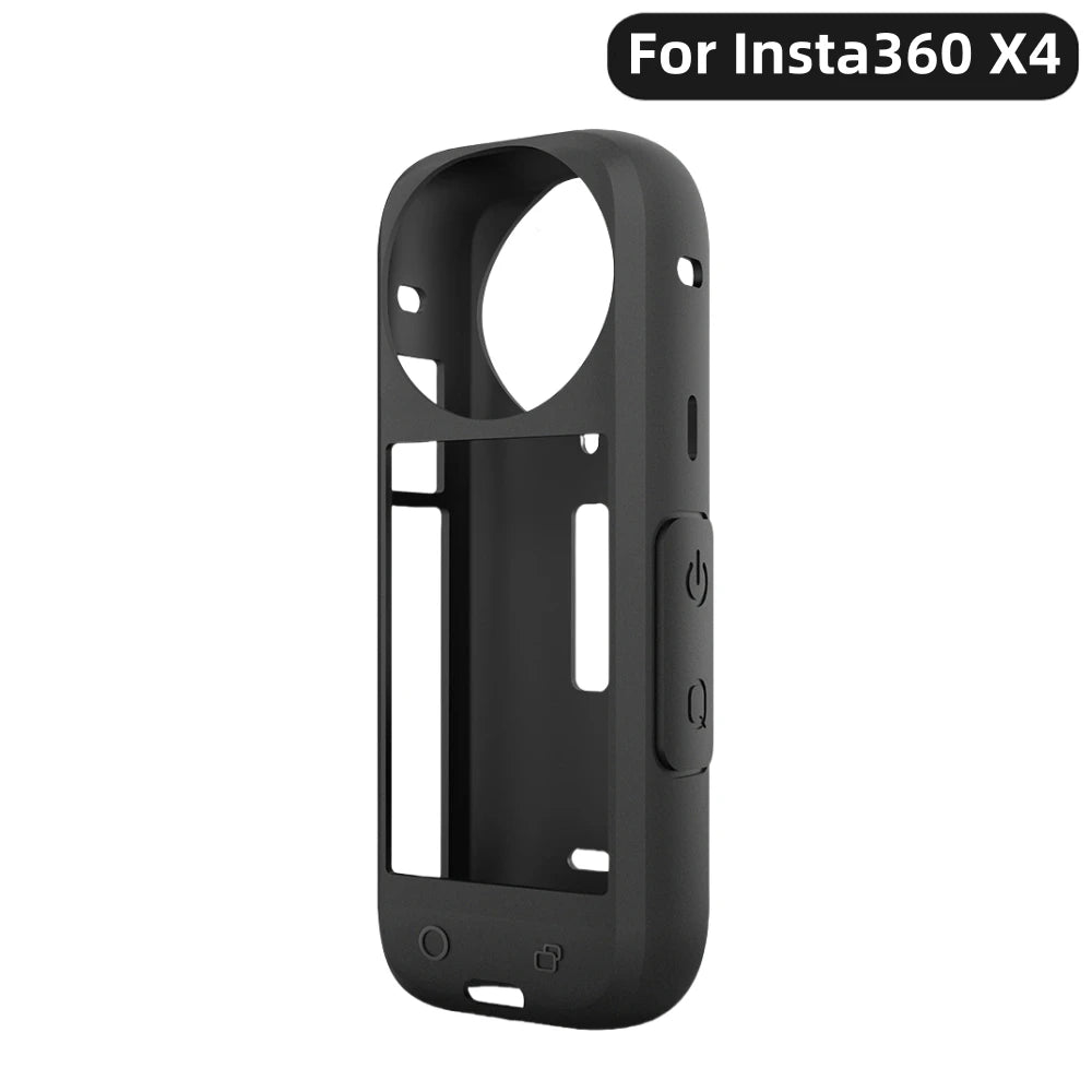 For Insta360 X4 Soft Silicone Case for Insta360 X4 Silicone Protective Full Cover Shell Camera Accessorie