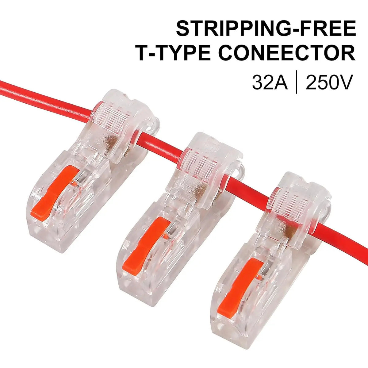20-Piece T-Type Lever Wire Connector Set