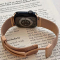 Magnetic Strap For Apple Watch Ultra 49mm Band 44mm 45mm 40mm 41mm 42mm 38mm Stainless Steel Bracelet iWatch Series 7 8 se 6 5 3
