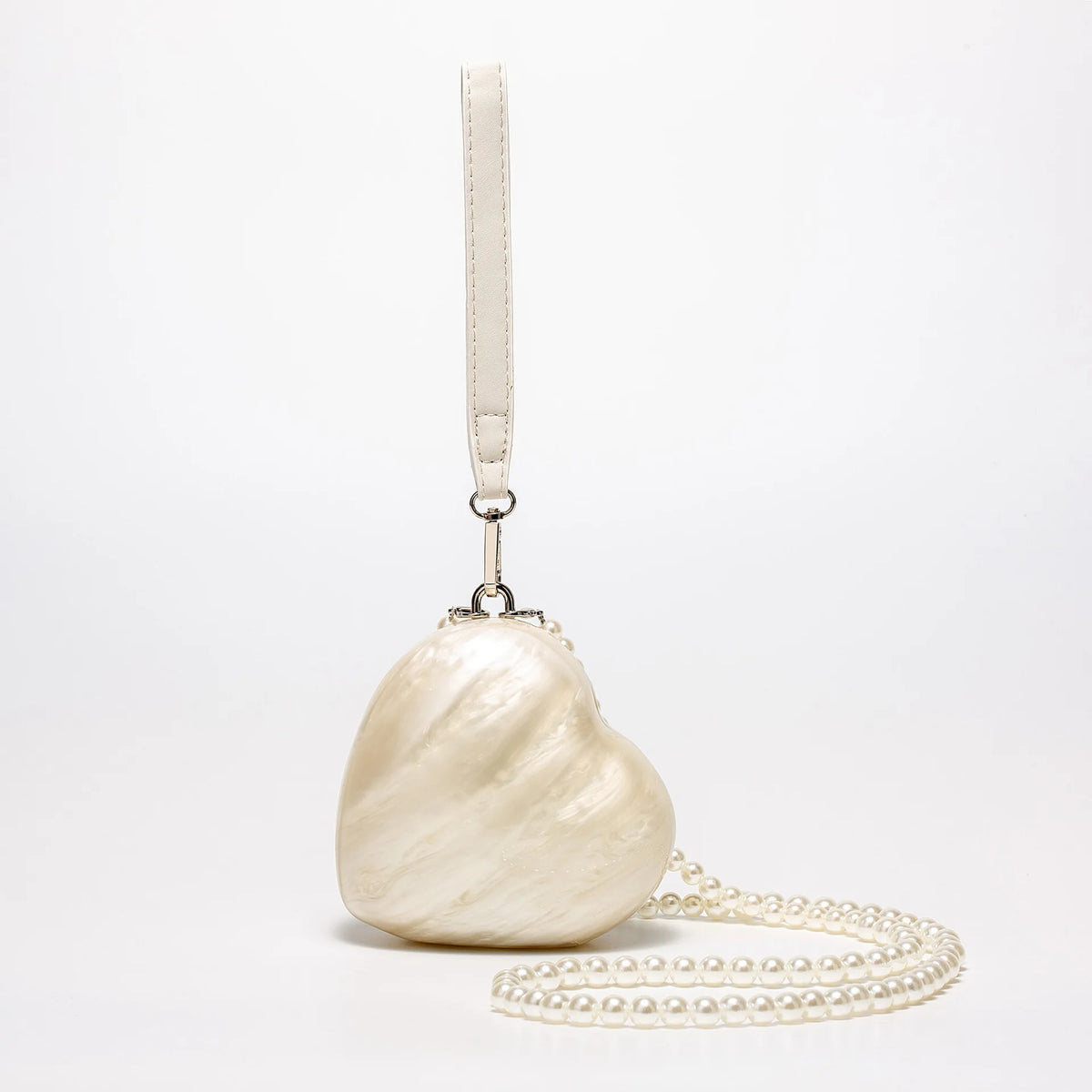 New Handbag Shoulder Crossbody Bag Special Shape Fashion Acrylic Shell Clutch Evening Bags Wedding Party Women Bead Luxury Brand