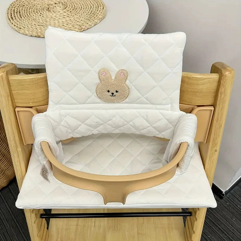 Baby Dining Chair Cushion Four Seasons Portable Non slip Integrated Cushion for Going Out Baby Dining Chair Accessories Cushion