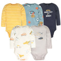 Spring Autumn Baby Bodysuits 3/4/5PCS Long Sleeve Baby Boy Girl Clothes 100% Cotton Newborn Body Infant 0-24Month Bebe Jumpsuit