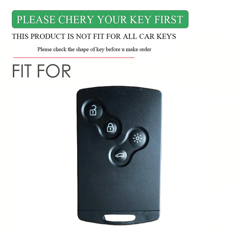 4 Buttons Silicone Car Key Case Cover For Renault Duster Captur Clio Logan Megane 1 2 3 Koleos Scenic Nema Fluence Zoe Accessory